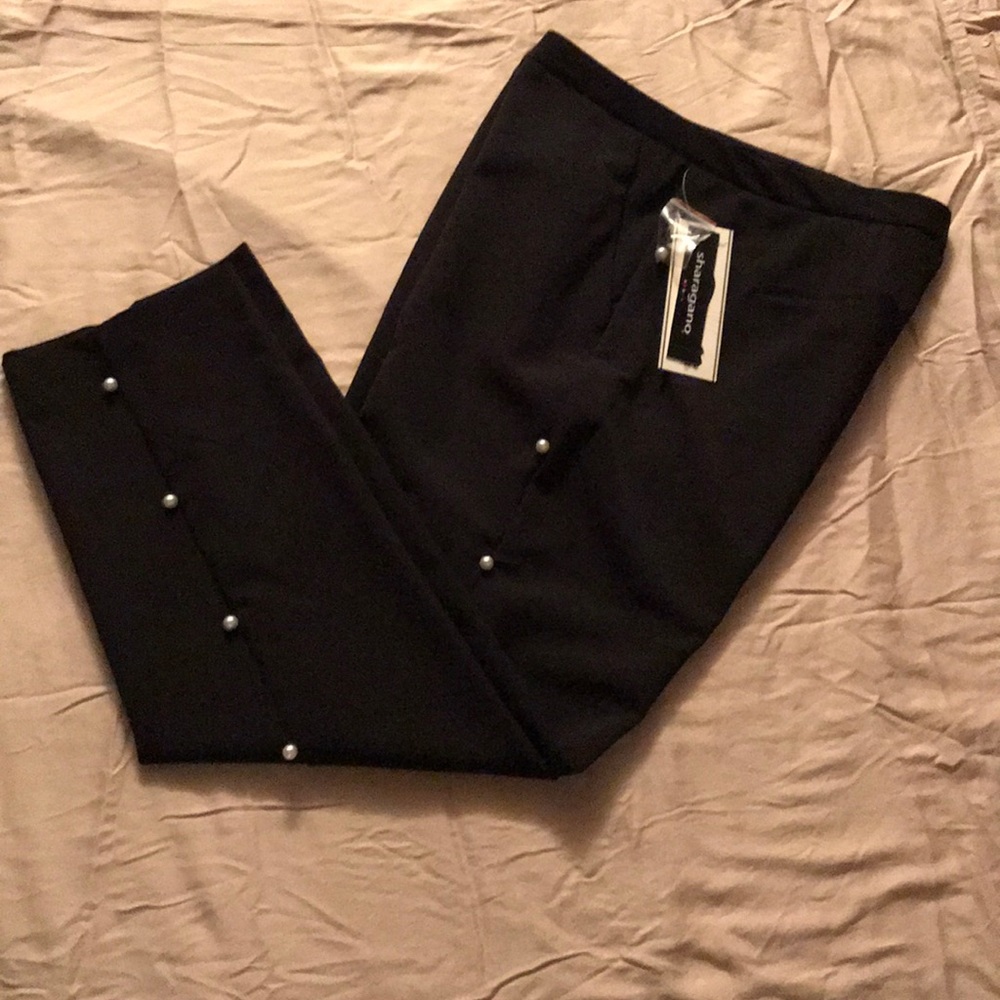 Sharagano Black Slacks